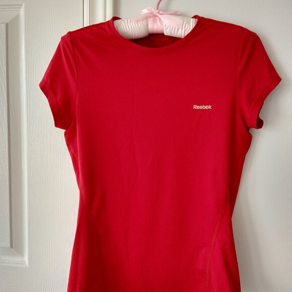 Bundle 3 Workout Clothes Nike Adidas Reebok S/L Ladies Tops Capri Pants - Picture 9 of 11